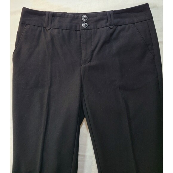 Daisy Fuentes Petites Black Dress Slacks Size 6P Stretch Work Pants - Picture 2 of 13
